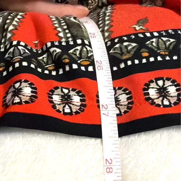 Ruby Rd. Petite PXL Womens Boho Tunic Top 3/4 Sleeve Multicolor Geometric Print - Picture 5 of 5